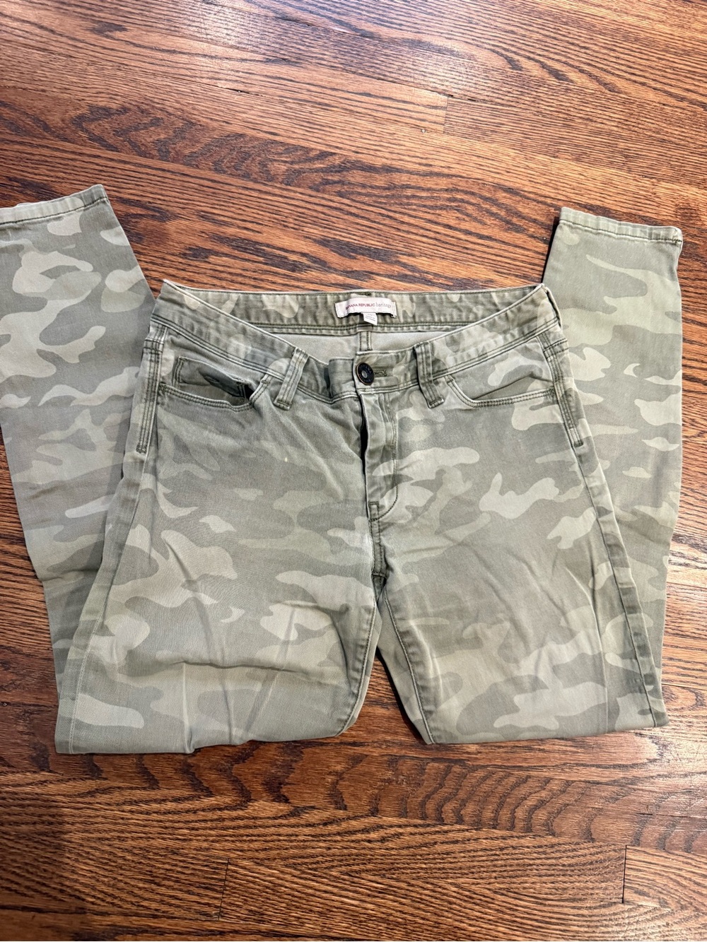 SLIM FIT CAMO JEANS
